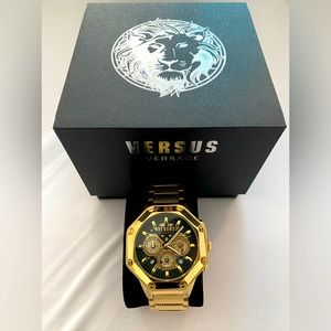VERSUS Versace Palestro Chrono Bracelet Watch, 45mm